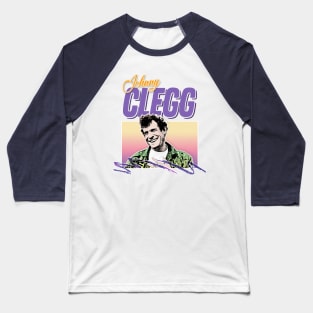 Johnny Clegg / 80s Styled Tribute Retro Design Baseball T-Shirt